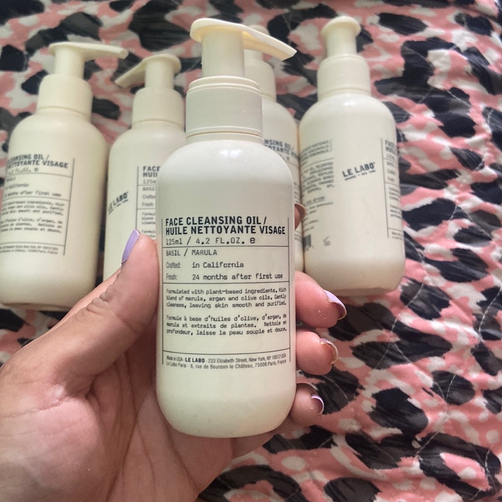 Le labo face cleansing oil